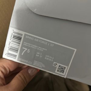 Nike Sand Drift AF1; Goat verified